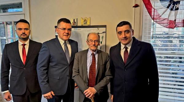 Oficial SUA: Da, m-am întâlnit cu George Simion. Asta nu înseamnă că-i susţinem