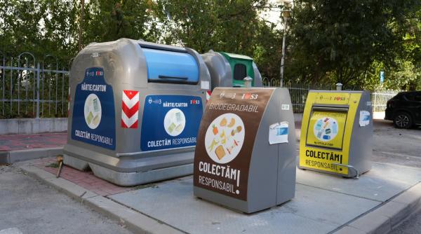 Sectorul 3, lider în colectarea selectivă: Creștere de aproape 4 ori a deșeurilor reciclabile colectate în doar șase luni