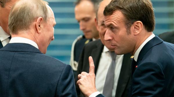 Emmanuel Macron a trimis în secret un emisar la Kremlin, pentru a stabili un dialog cu Putin