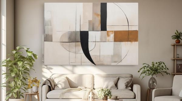 tablouri canvas abstracte cum adauga profunzime si personalitate interioarelor moderne