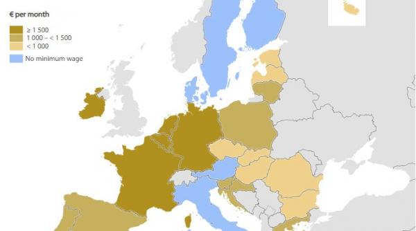 harta salariilor minime in europa cine castiga cel mai mult in 2026 si pe ce loc e romania