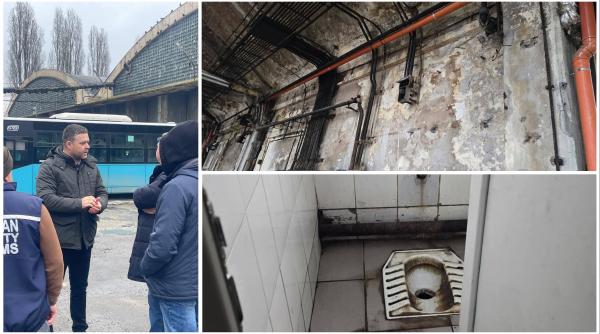 Ciucu a început inspecțiile la STB: „Sunt la autobaza Floreasca. Nu am anunțat pe nimeni că vin. Condițiile sunt execrabile”
