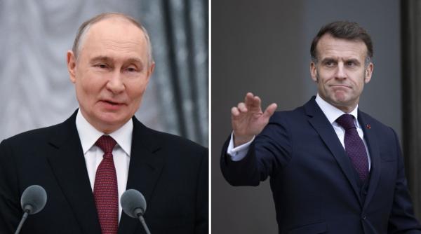 Reluarea dialogului cu Putin "nu este o chestiune de zile", spune Macron, pledând pentru pregătirea lui
