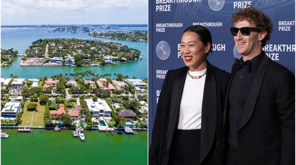 Mark Zuckerberg i se alătură lui Jeff Bezos în „buncărul miliardarilor” din Miami. Ce proprietăți de lux mai deține