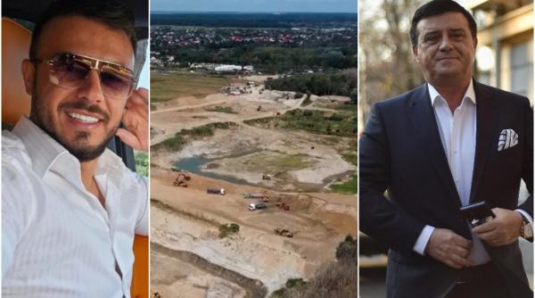 Jaf de milioane de euro. Noi imagini de la firma de balastiere a familiei Bădălău, acuzată de ANAF că face evaziune