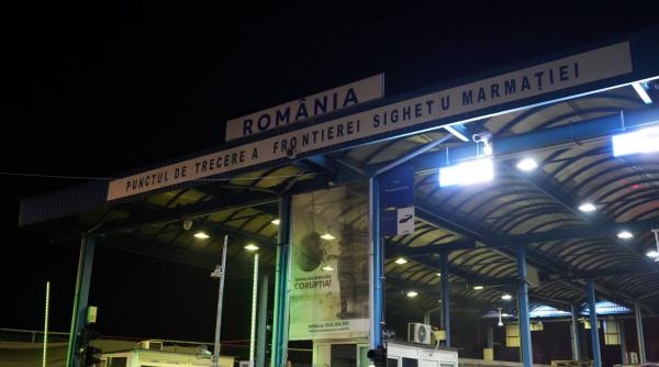 se introduc restrictii de trafic pana in aprilie intre romania si ucraina la punctul de trecere a frontierei de la sighetu marmatiei