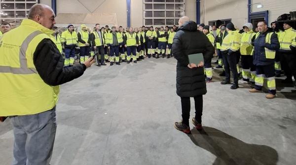 cum s a pregatit bucurestiul pentru codul portocaliu de ninsori si viscol autoritatile intervin cu 378 de utilaje