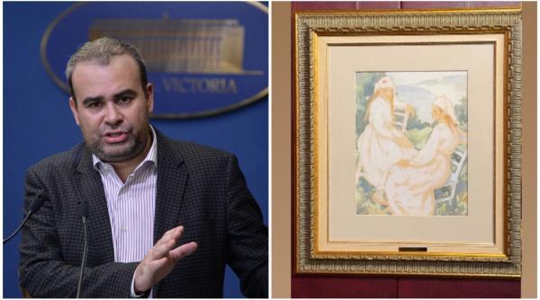 fiscul a vandut cu o suma record tablourile de valoare pe care le a confiscat de la fostul ministru darius valcov