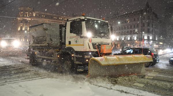 Ninge în București, din această noapte: Capitala intră sub alerte meteo de viscol, ger, polei și ninsori, zăpada poate ajunge la 45 cm