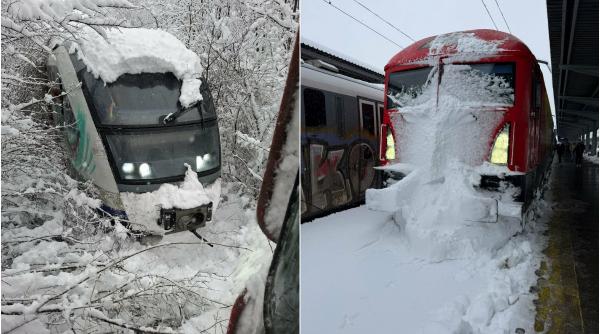 toate trenurile care trebuie sa ajunga in gara de nord au intarzieri intre 40 si 280 de minute lista cu rutele suspendate