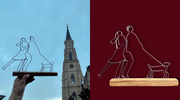 Povestea lui Paul, tânărul din Cluj care a transformat reciclarea unui material banal într-o afacere de succes: „Îndoi sârmă”
