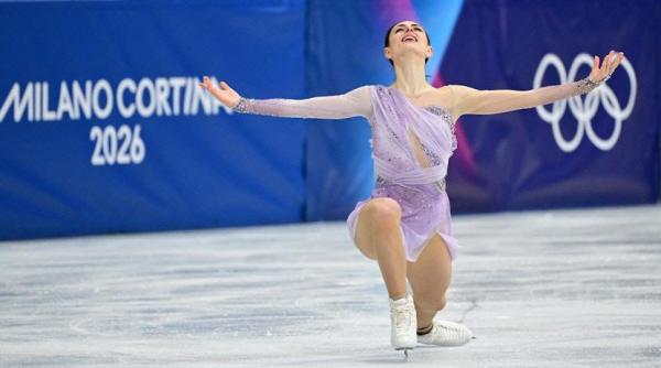 Julia Sauter a scris istorie: locul 17 la patinaj artistic. Cel mai bun rezultat din istoria patinajului feminin românesc la Olimpiadă