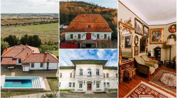 Conace și castele istorice scoase la vânzare în România. Unde se află și cât costă