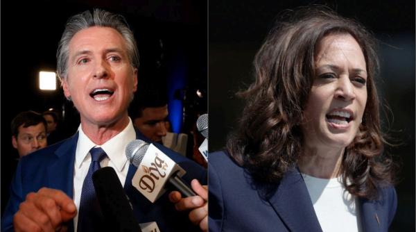 gavin newsom vrea sa candideze la presedintia sua ar infrunta o pe kamala harris