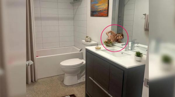 Un agent imobiliar a folosit AI și a postat din greșeală un anunț pentru o locuință de închiriat cu un „demon” ieșind din oglinda băii