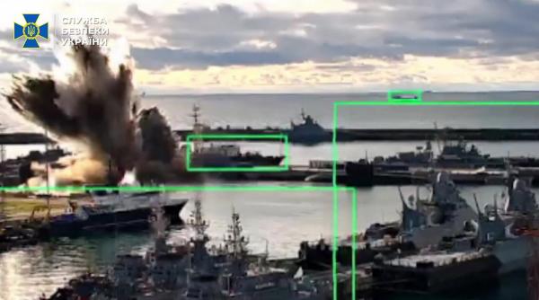 sua au avertizat ucraina sa nu atace interesele americane dupa un atac ucrainean asupra portului rusesc novorosisk de la marea neagra