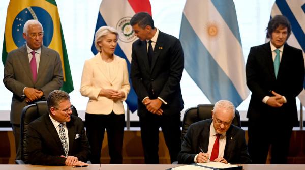 Comisia Europeană anunţă intrarea în vigoare provizorie a acordului UE-Mercosur. Documentul nu e încă aprobat oficial de PE