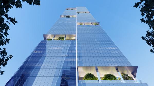 Turnurile gemene World Trade Center se reconstruiesc în New York, lipite într-o singură clădire zgârie-nori. Va fi sediul unei companii