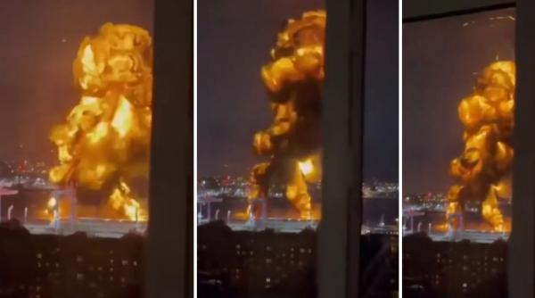 ucraina a lansat un atac cu drone asupra porturilor rusesti de la marea neagra terminalul petrolier de la novorossiysk a fost avariat