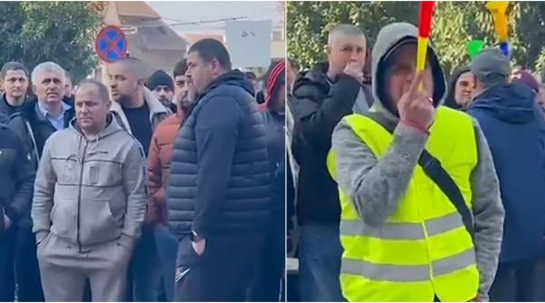 protest la complexul energetic oltenia peste 300 de angajati cer prelungirea contractelor