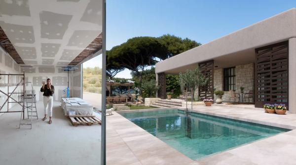 un roman si sotia lui influencer au cumparat un proiect imobiliar esuat din spania si construiesc primul sat eco modern din lume