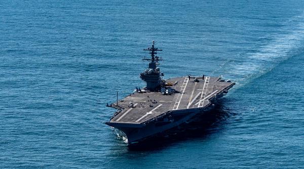 trump trimite al treilea portavion american in orientul mijlociu uss george h w bush se alatura lui gerald ford si abraham lincoln