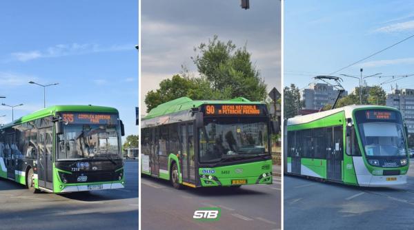 STB reorganizează transportul public în București după redeschiderea tramvaiului 5. Trasee modificate pe mai multe linii