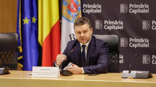 Ciprian Ciucu: Primăria București riscă să intre în incapacitate de plată în aprilie dacă bugetul nu este adoptat