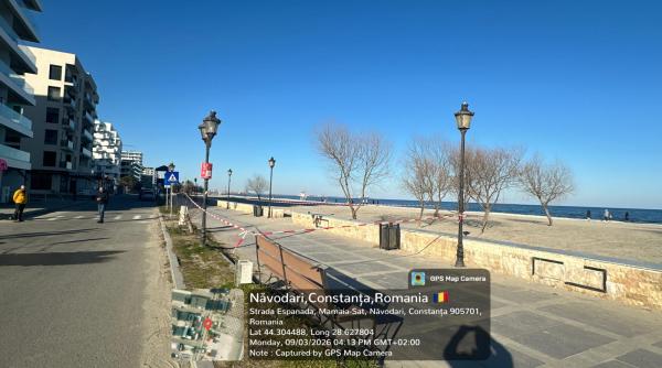 un rezervor de gaz ascuns ilegal in nisip pe plajele din navodari buzoianu a fost lovit de un utilaj perimetrul a fost securizat