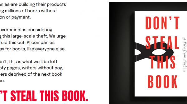 protest fata de ai 10 000 de scriitori au publicat o carte goala singurul continut e lista cu numele lor