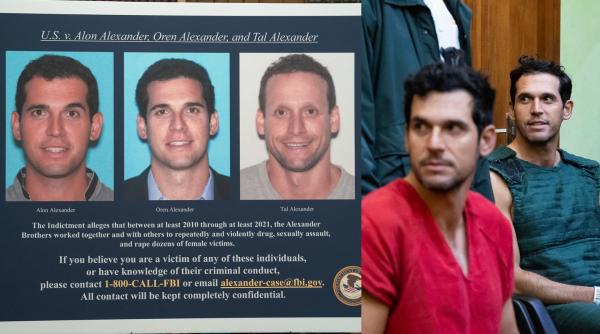 verdict in procesul care socheaza sua fratii alexander magnati din imobiliare au violat zeci de femei inclusiv o miliardara minora