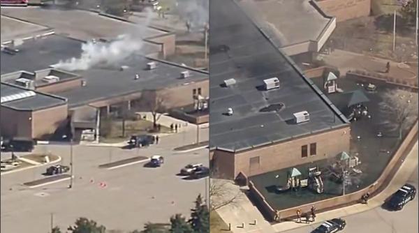 atac armat la sinagoga in statul american michigan ofiterii fbi sunt la fata locului atacatorul ar fi dat foc cladirii