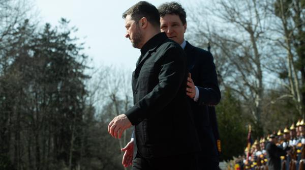 vizita lui zelenski la bucuresti surprinsa in imagini cum a fost primit la cotroceni de nicusor dan