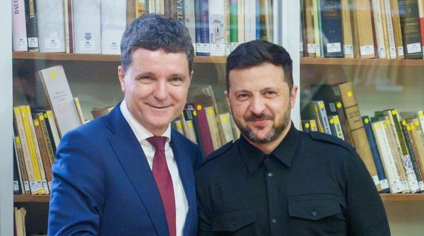 Volodimir Zelenski vine în România. Nicușor Dan îl va primi la Palatul Cotroceni