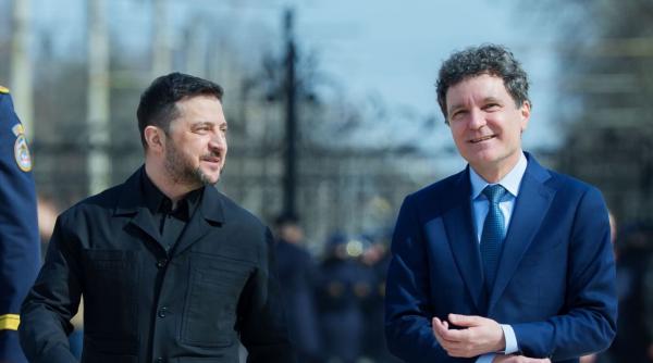 volodimir zelenski vine in romania nicusor dan il va primi la palatul cotroceni
