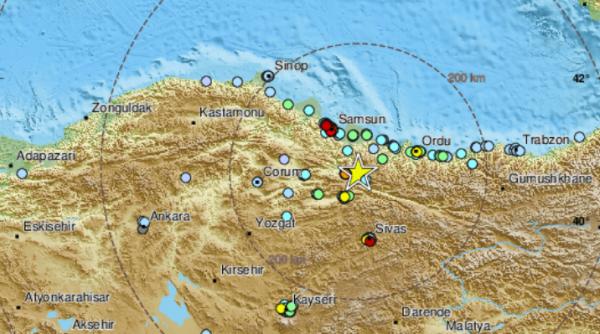 cutremur in turcia seismul s a produs noaptea si a lovit provincia tokat din nord estul tarii