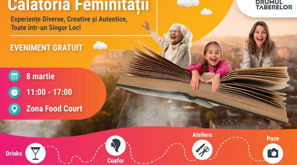 Feminitatea reinterpretată prin experiențe interactive la Centrul Comercial Auchan Titan și Drumul Taberelor