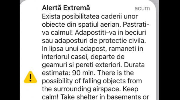 inca un nou mesaj ro alert in tulcea al treilea intr o singura zi din cauza razboiului cu ucraina