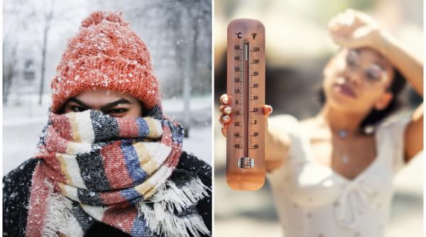 Țara în care sunt și vortex polar, și dom de căldură în același timp. "E neobișnuit, ai foarte multe extreme meteo una lângă alta"