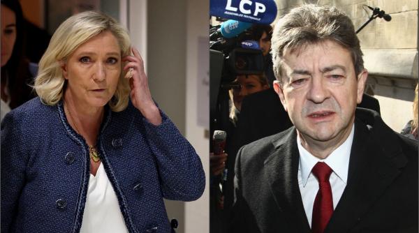 Extrema dreaptă și extrema strângă au dat lovitura la locale în Franța. Situația se poate schimba în turul 2 pentru Le Pen și Melenchon