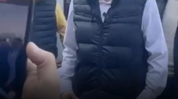 Protestele minerilor continuă la Complexul Energetic Oltenia. George Simion, prezent la Târgu Jiu