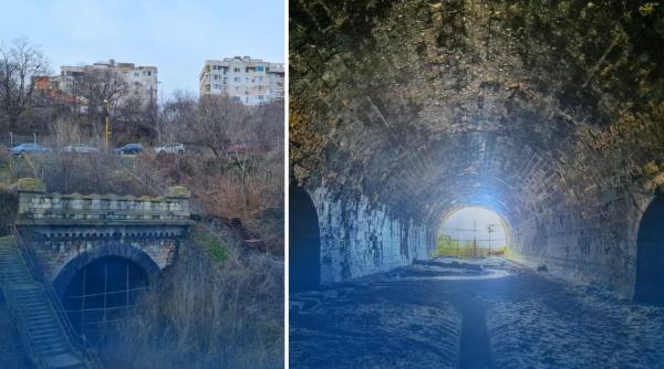 Tunelul Palas, proiectat de Anghel Saligny în urmă cu mai bine de 125 de ani, va fi redeschis trenurilor după reabilitare