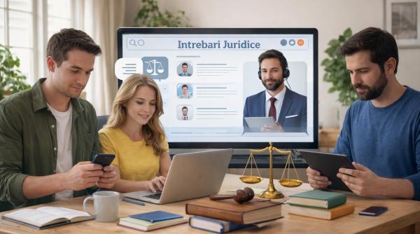 Cum caută românii răspunsuri rapide la probleme legale și ajung la avocat online 
