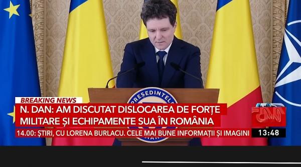 Nicușor Dan: Îi asigur pe români că nu au motive de îngrijorare, țara e mai sigură