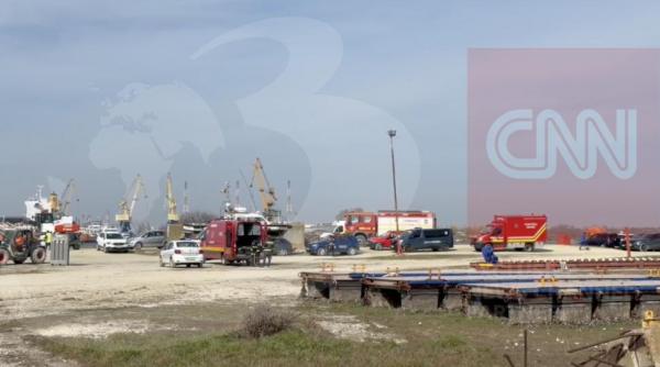 trupul unui membru al echipajului remorcherului scufundat in portul midia a fost recuperat de scafandrii armatei