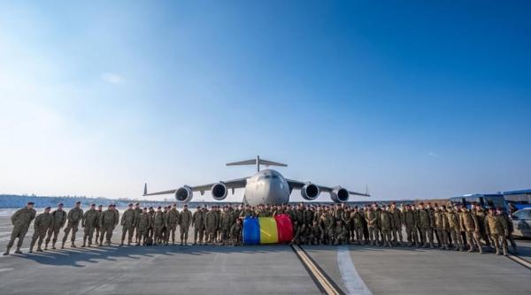 Cei 117 militari români din Irak au revenit în țară. MApN: Au fost duși în Turcia şi Germania înainte de a fi transportaţi în România