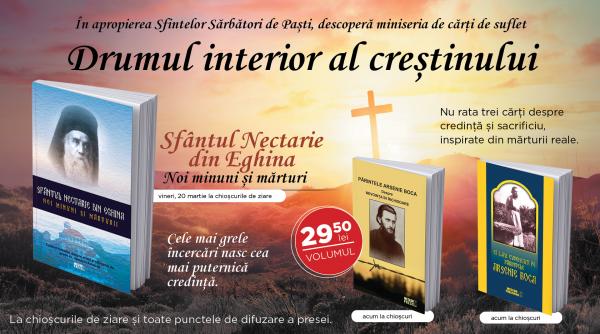 O miniserie eveniment dedicată Părintelui Arsenie Boca si Sfântului Nectarie din Eghina