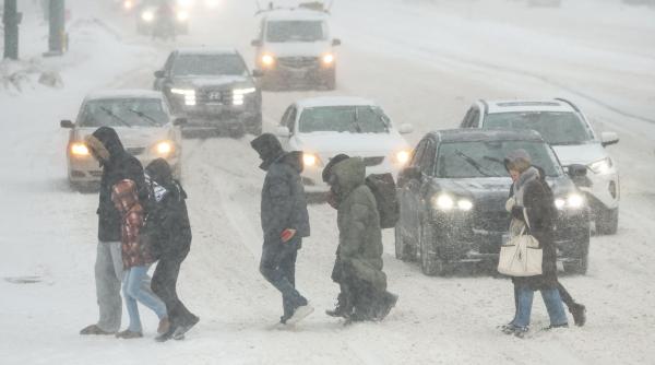 final de martie cu vreme de iarna un val de aer arctic aduce ger si ninsori in europa stratul de zapada ar putea depasi 50 cm