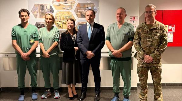 Medici din România vor învăţa de la specialişti belgieni despre tratamentul pacienților cu arsuri grave. Rogobete: Reprezintă un model