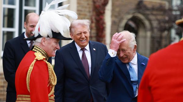 Polițiștii britanici au cerut 900.000 de lire sterline pentru paza lui Trump la Windsor. Acum, tocmai au aflat că au lucrat gratis